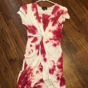 Women’s tye dye dress. Worn once. Sz L